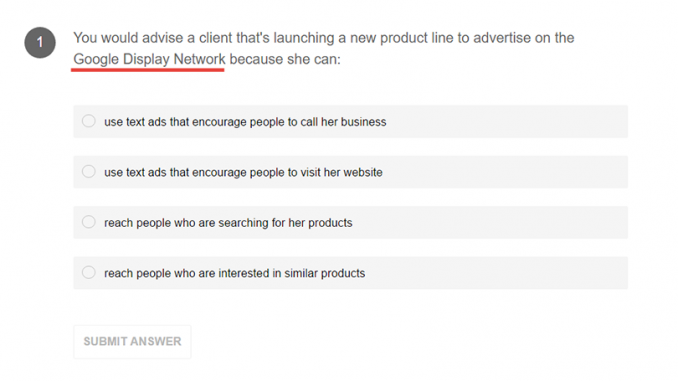 เฉลย Google AdWords - ข้อสอบ 001 เฉลย Google AdWords - ข้อสอบ 001